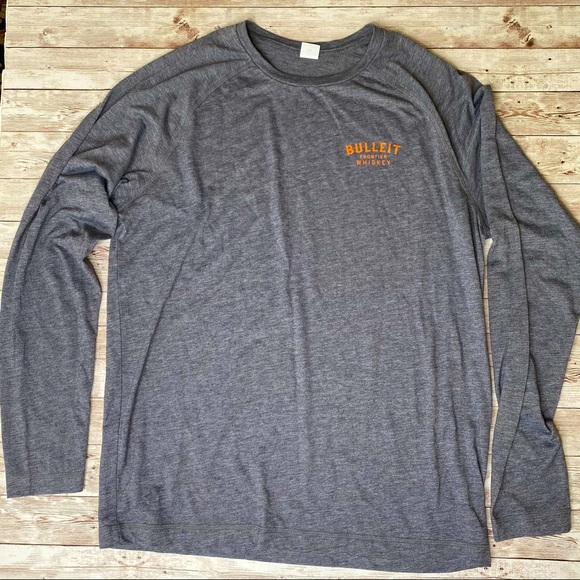 Bulleit Bourbon Frontier Whisky Long Sleeve Shirt - Picture 1 of 3